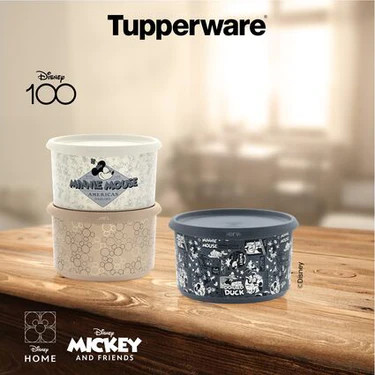 Tupperware Kerek Tároló (3 db) szett - Disney