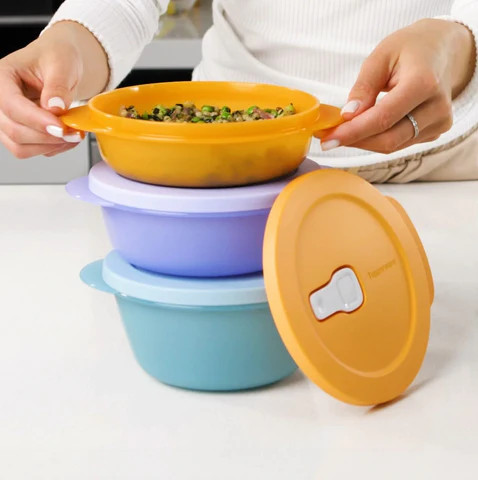 Tupperware Új Generációs Kerek Polytupper szett