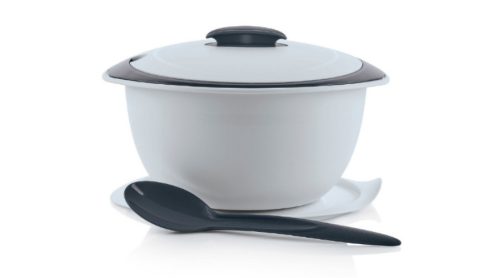 Tupperware Mediterrán Tál kanállal 3,5 L