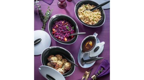 Tupperware Mediterrán Tál kanállal 3,5 L