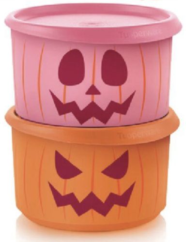 Tupperware Kerek Tároló 940 ml (2 db) Halloween