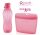 Tupperware Öko+ Palack 500 ml The Ultimate Szilikontáska kicsi Pink Október szett