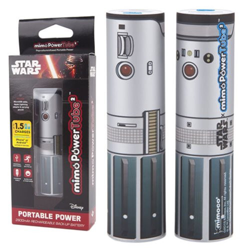 Star Wars Mimo PowerTube2 Luke fénykardja Powerbank 2600mAh 