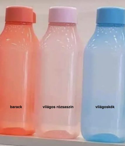 Tupperware Szögletes Öko palack 1 L