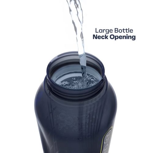 Tupperware AquaVibe Öko palack 1,2 L rugalmas szívószállal és csuklópánttal