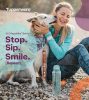 Tupperware AquaVibe Öko palack 1,2 L rugalmas szívószállal és csuklópánttal