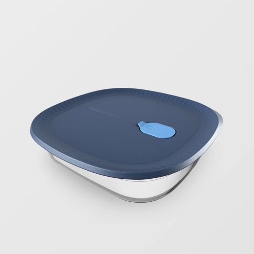 Tupperware Voila Szögletes üvegedény 1,6 L