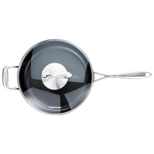 Tupperware Mesterszakács Elox Üvegfedeles Serpenyő 4 L