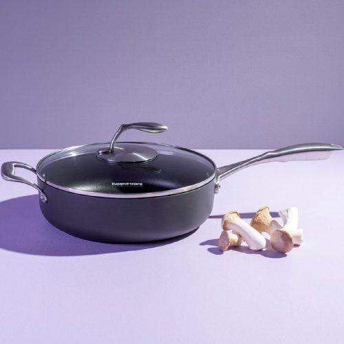 Tupperware Mesterszakács Elox Üvegfedeles Serpenyő 4 L