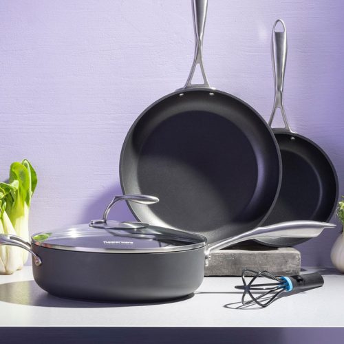 Tupperware Mesterszakács Elox Üvegfedeles Serpenyő 4 L