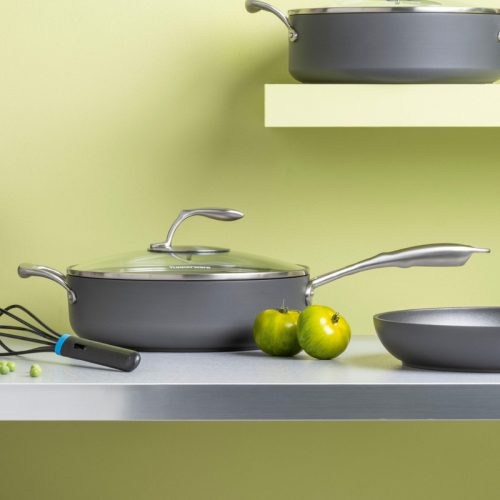 Tupperware Mesterszakács Elox Üvegfedeles Serpenyő 4 L