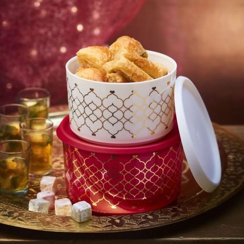 Tupperware Ünnepi Kerek Tároló szett