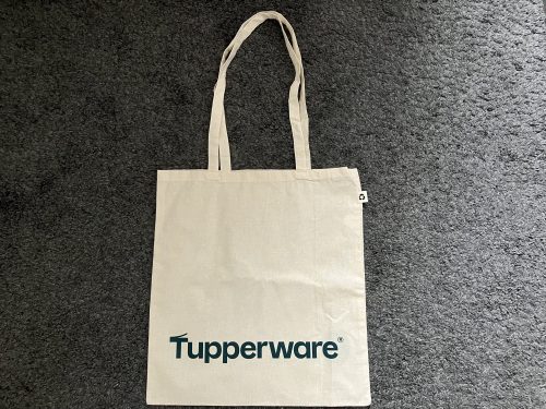 Tupperware vászontáska hosszú füllel