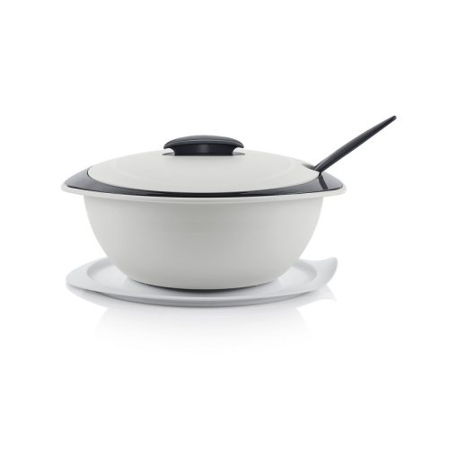 Tupperware Mediterrán Tál kanállal 2,5 L