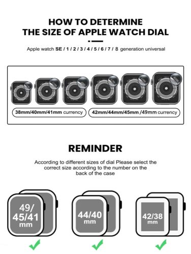 Apple Watch kompatibilis alpesi szíj, alpesi pánt fekete