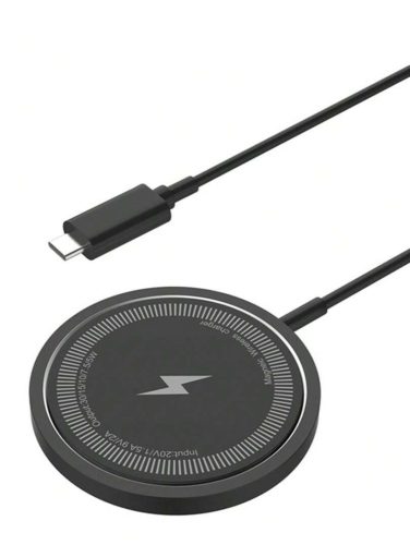 MagSafe mágneses töltő 15W fekete