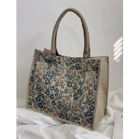 Vászon kézitáska - Virágok