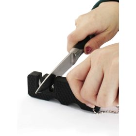 Hordozható kézi késélező, mini kulcstartós késélező