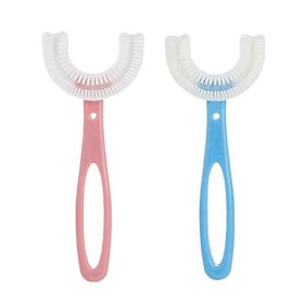 U alakú szilikon fogkefe gyerekeknek