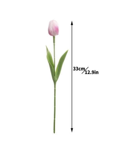 10 db Tulipán művirág csokor több színben
