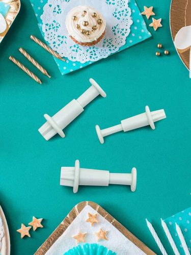 Csillag alakú sütemény kiszúró készlet 3 db