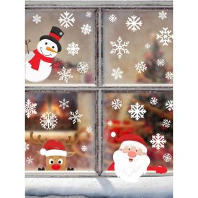 Karácsonyi ablakmatrica