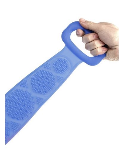 Szilikonos hátmosó és masszírozó szalag