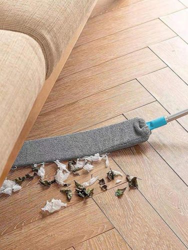 Teleszkópos hajlékony portörlő, réstisztító