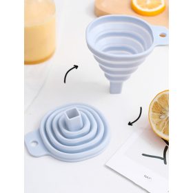 Összecsukható szilikon tölcsér