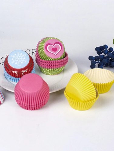100 db Muffin papír, cupcake papír