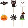 7 részes Halloween tortadísz beszúró topper