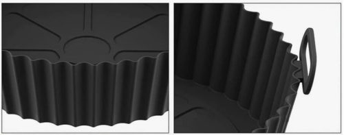 Nagy méretű Air Fryer szilikon forma forrólevegős sütőbe