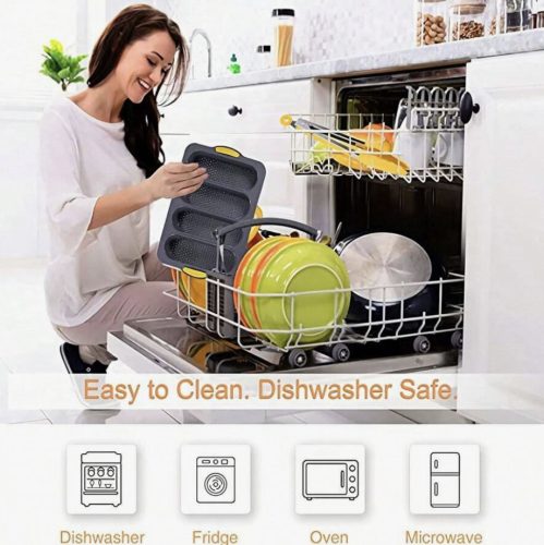 Szilikon bagett sütőforma