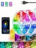 Rgb LED szalag App kontroll, zene szinkronizáció 2 méter