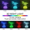 3D dekorációs színes LED lámpa távirányítóval - Dinoszaurusz T-Rex